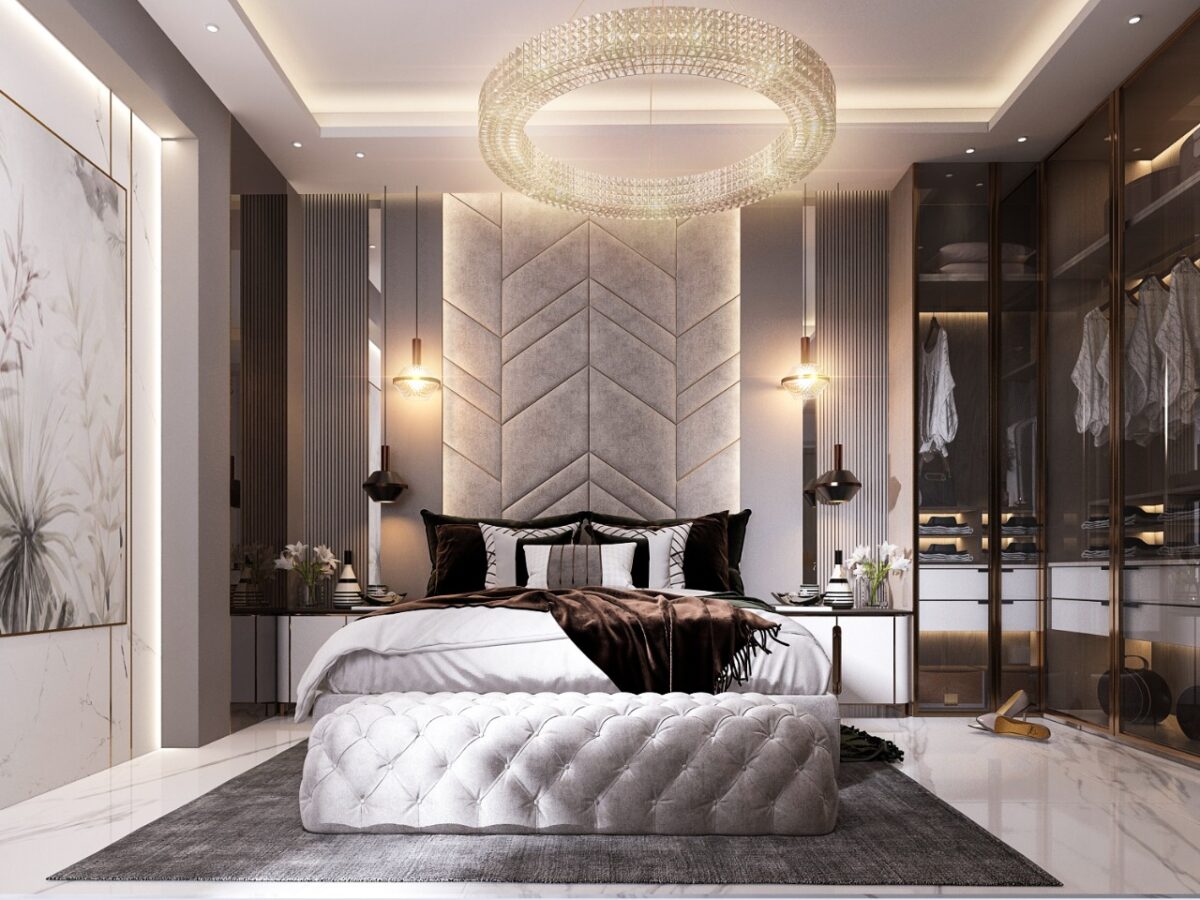 Lotus - Master Bedroom - New Cairo Residence