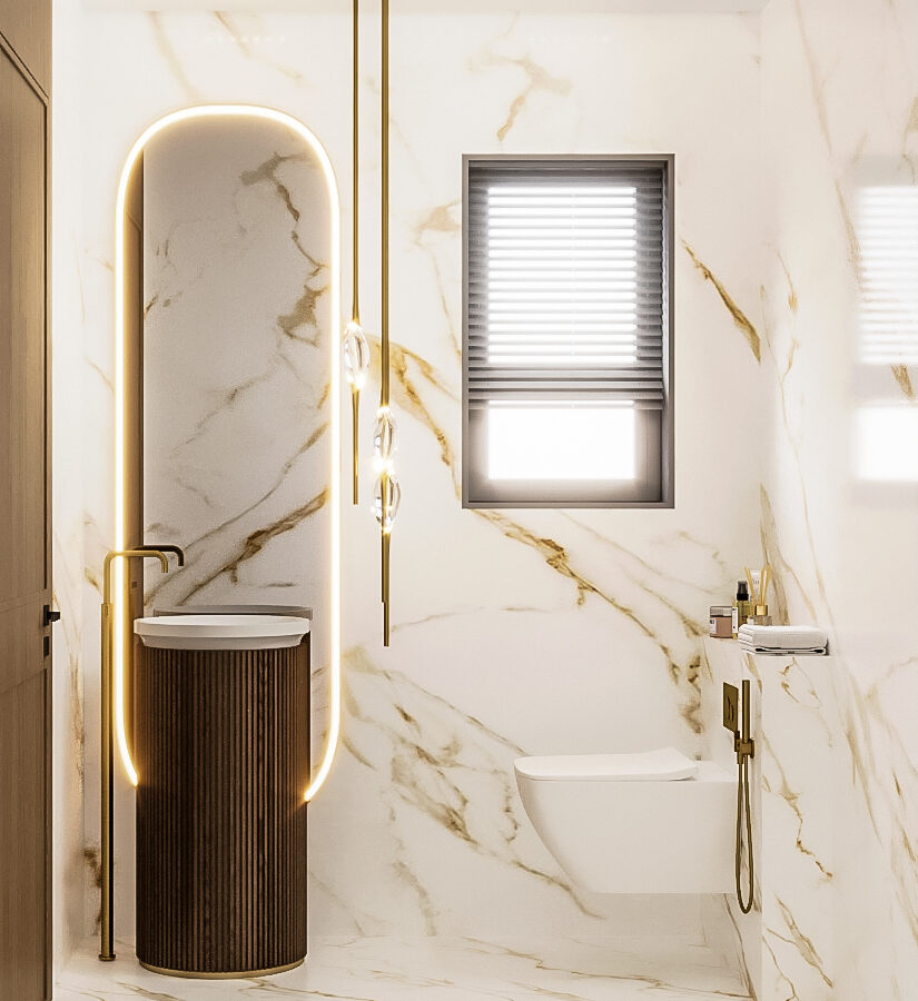 Apartment - Guest Toilet - Hyde Park New Cairo