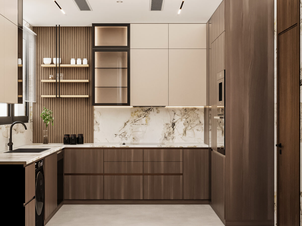 Villa - Kitchen - Hyde Park New Cairo
