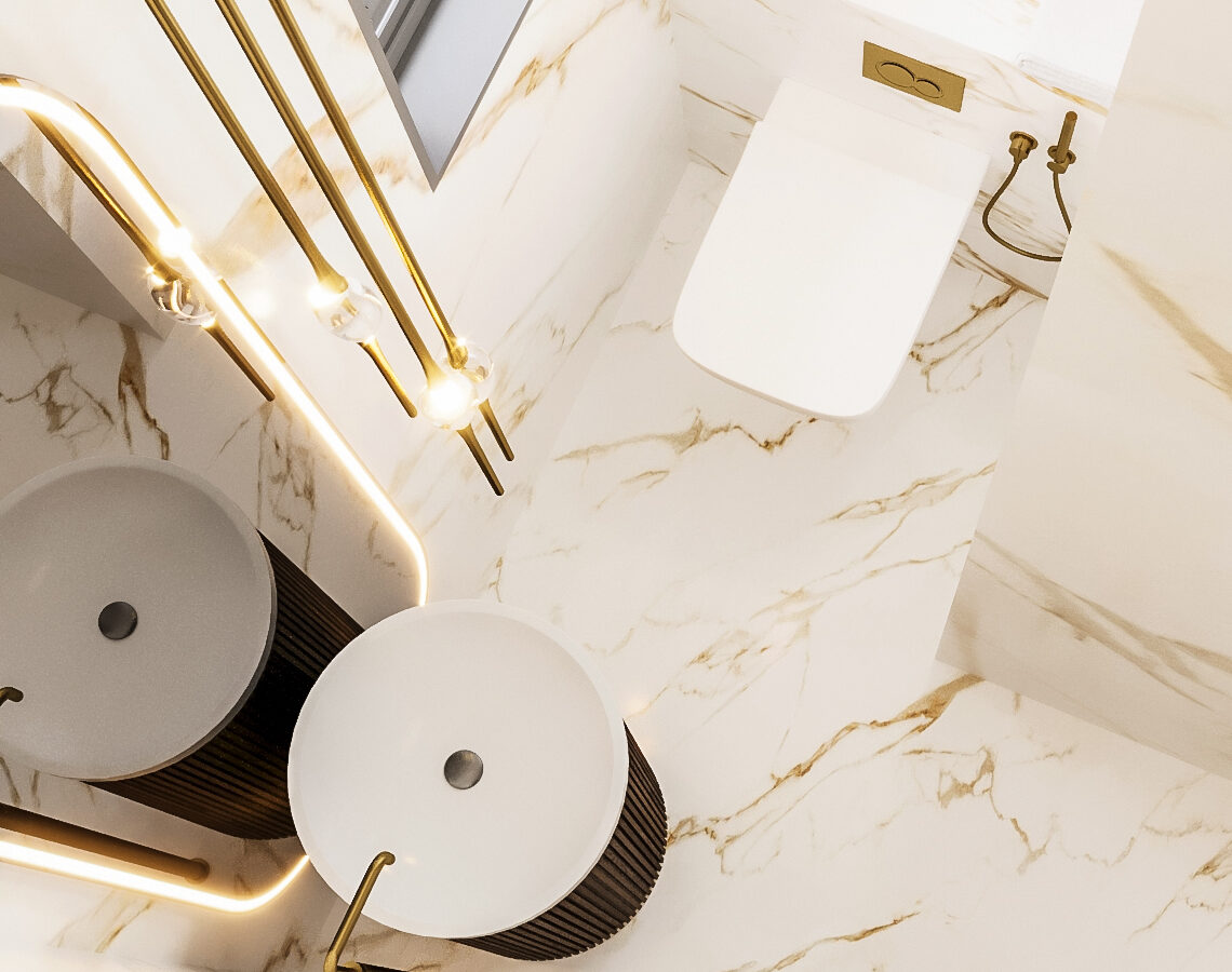 Apartment - Guest Toilet - Hyde Park New Cairo
