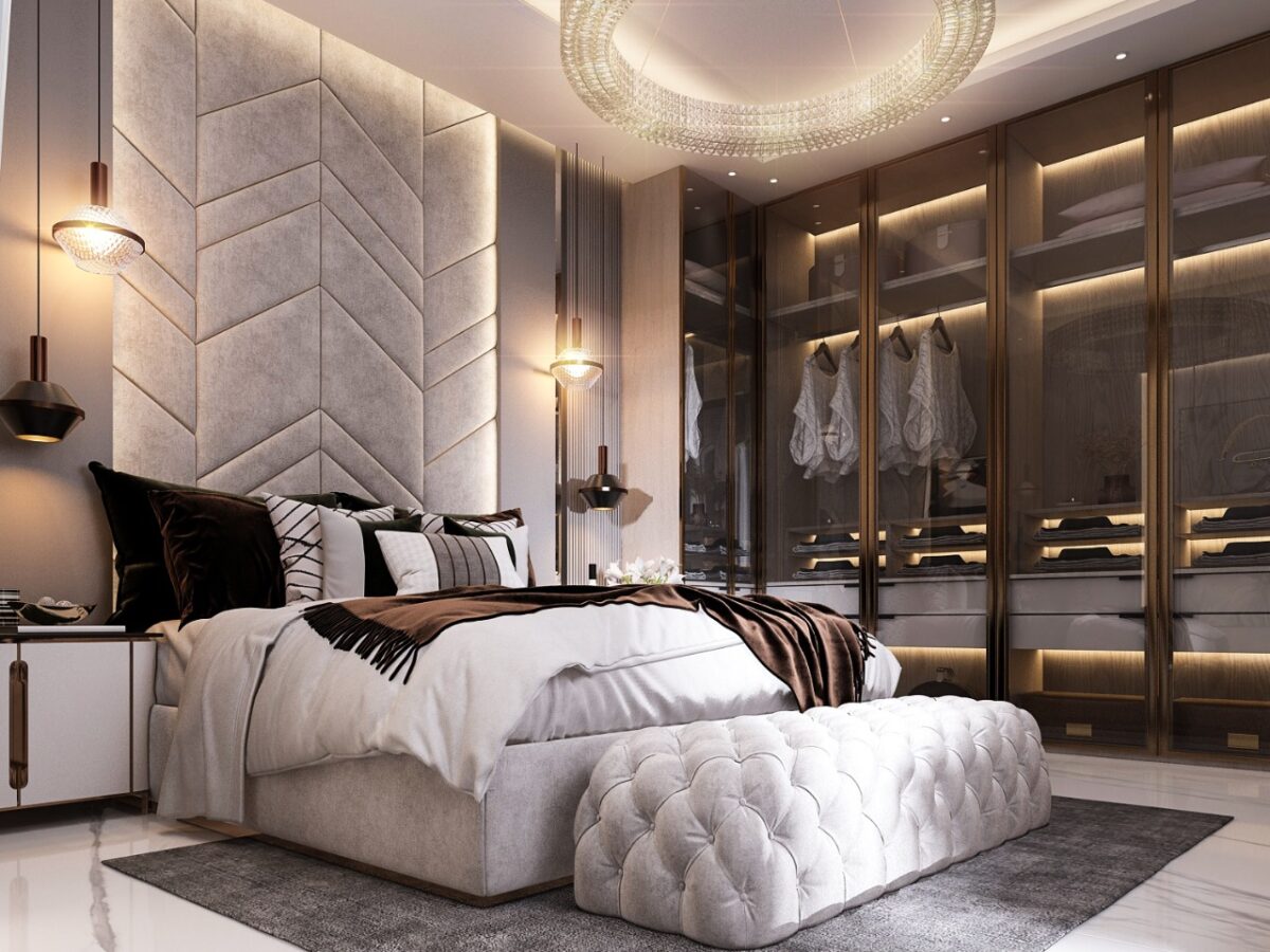 Lotus - Master Bedroom - New Cairo Residence