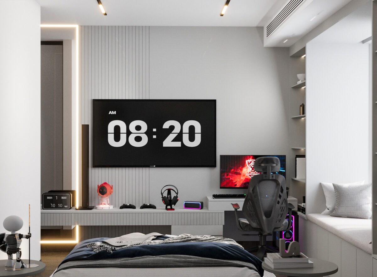 Apartment - Boy Room - Hyde Park New Cairo
