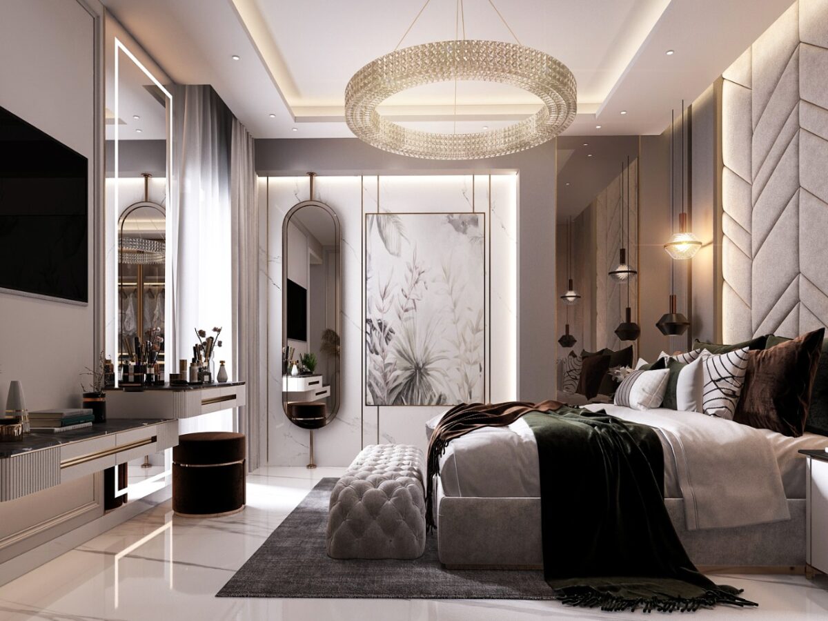Lotus - Master Bedroom - New Cairo Residence