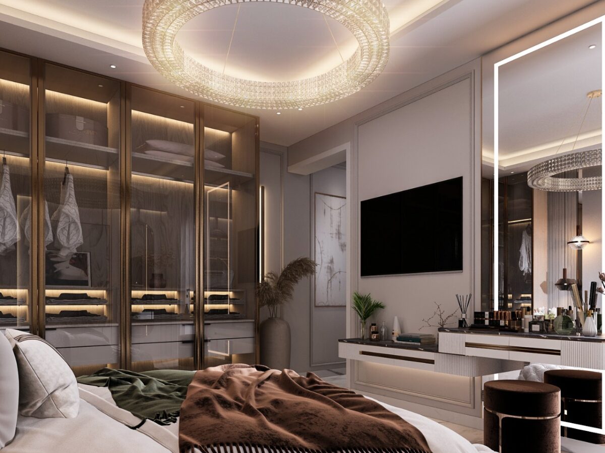 Lotus - Master Bedroom - New Cairo Residence