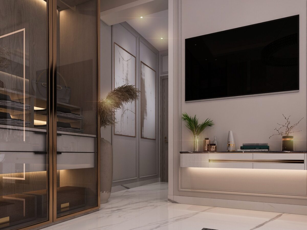 Lotus - Master Bedroom - New Cairo Residence
