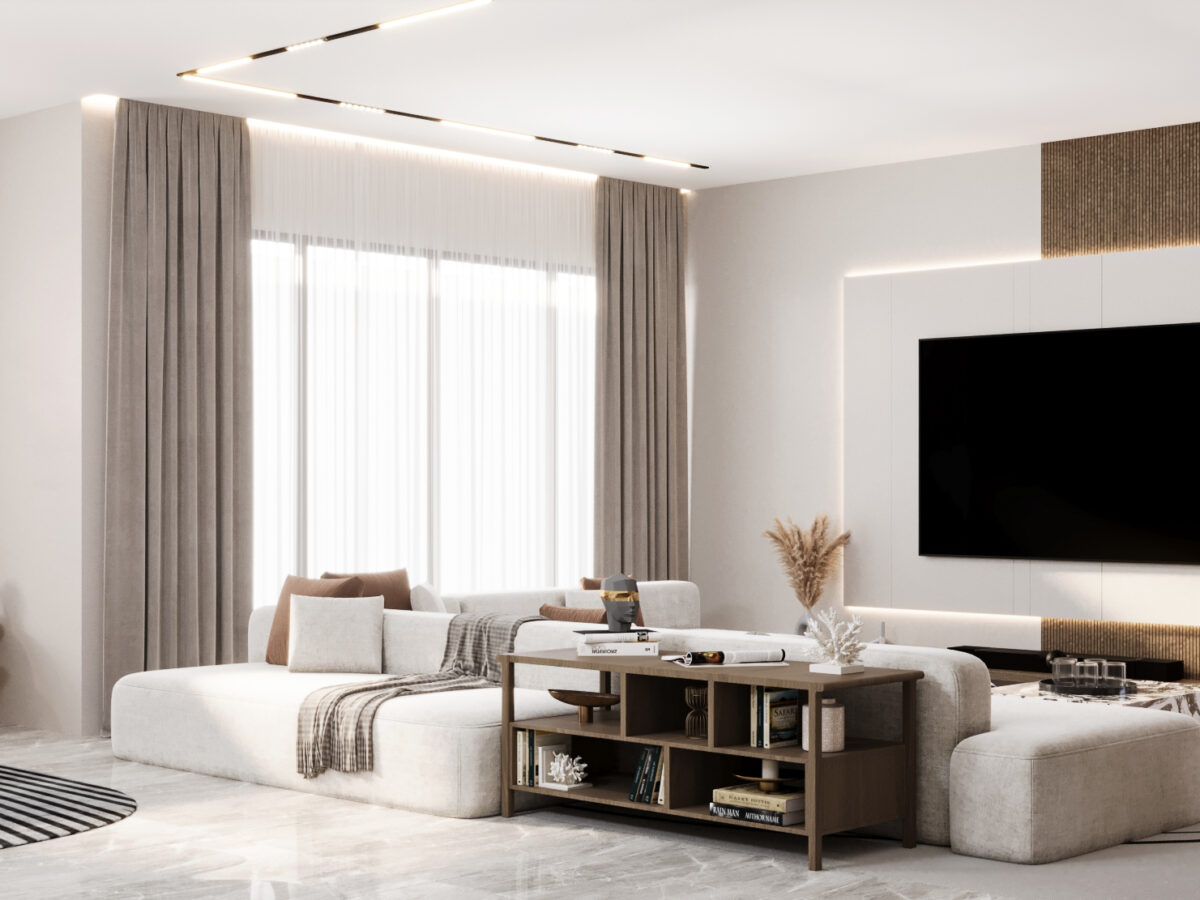 Apartment - Reception & Dinning - Hyde Park New Cairo
