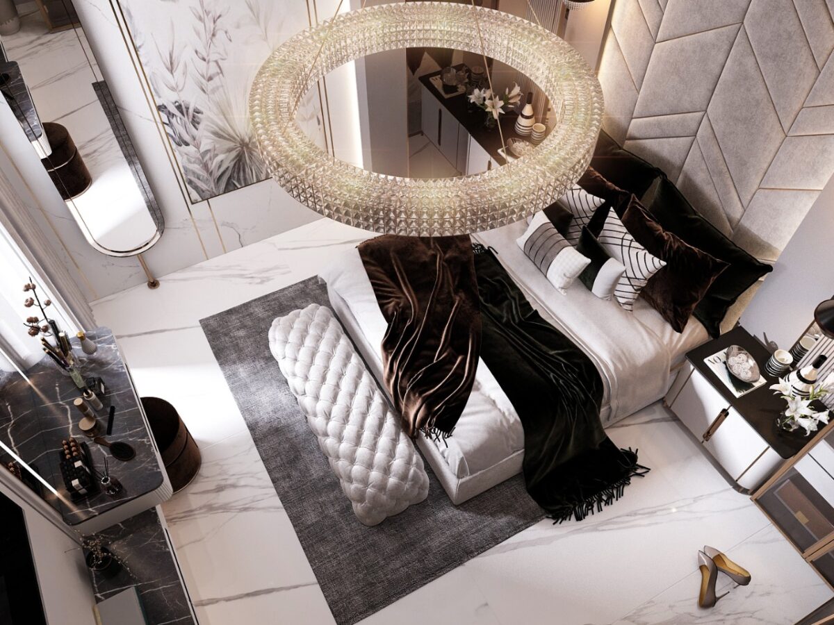 Lotus - Master Bedroom - New Cairo Residence
