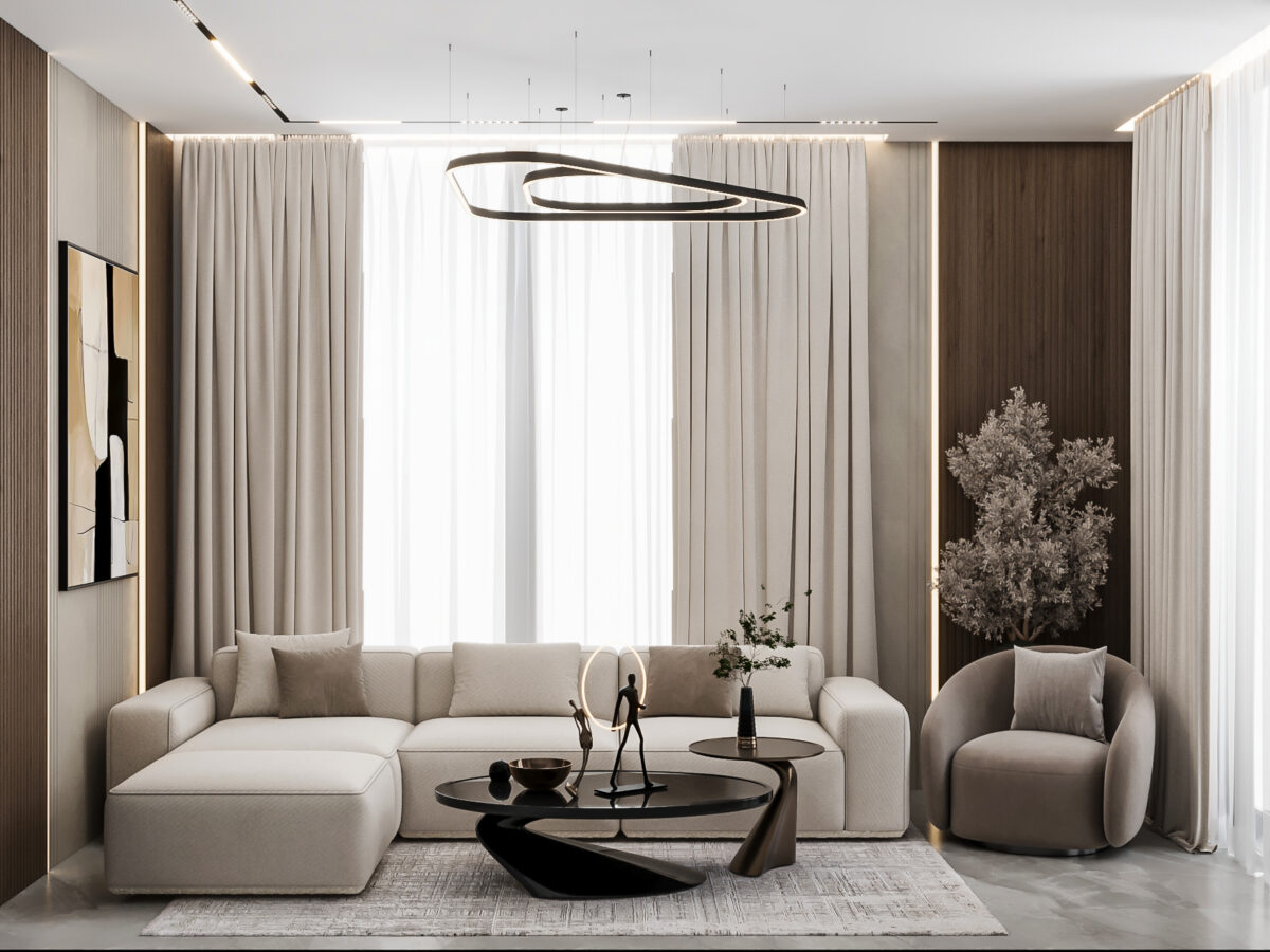 Villa - Living Room - Hyde Park New Cairo