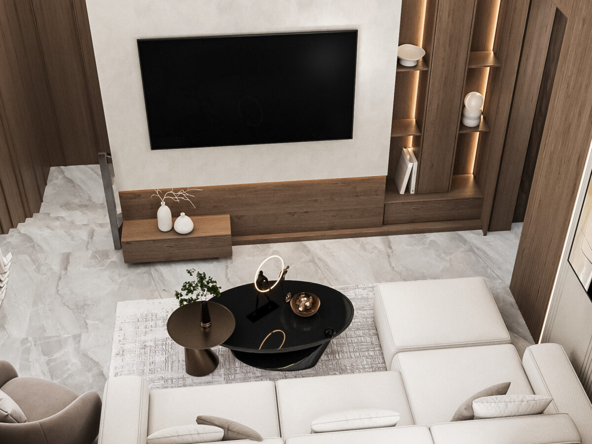 Villa - Living Room - Hyde Park New Cairo