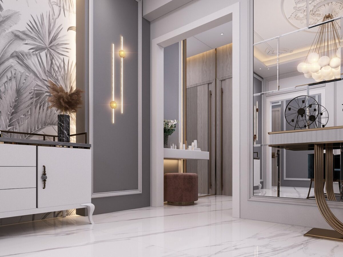 Lotus - Reception & Dinning - New Cairo Residence