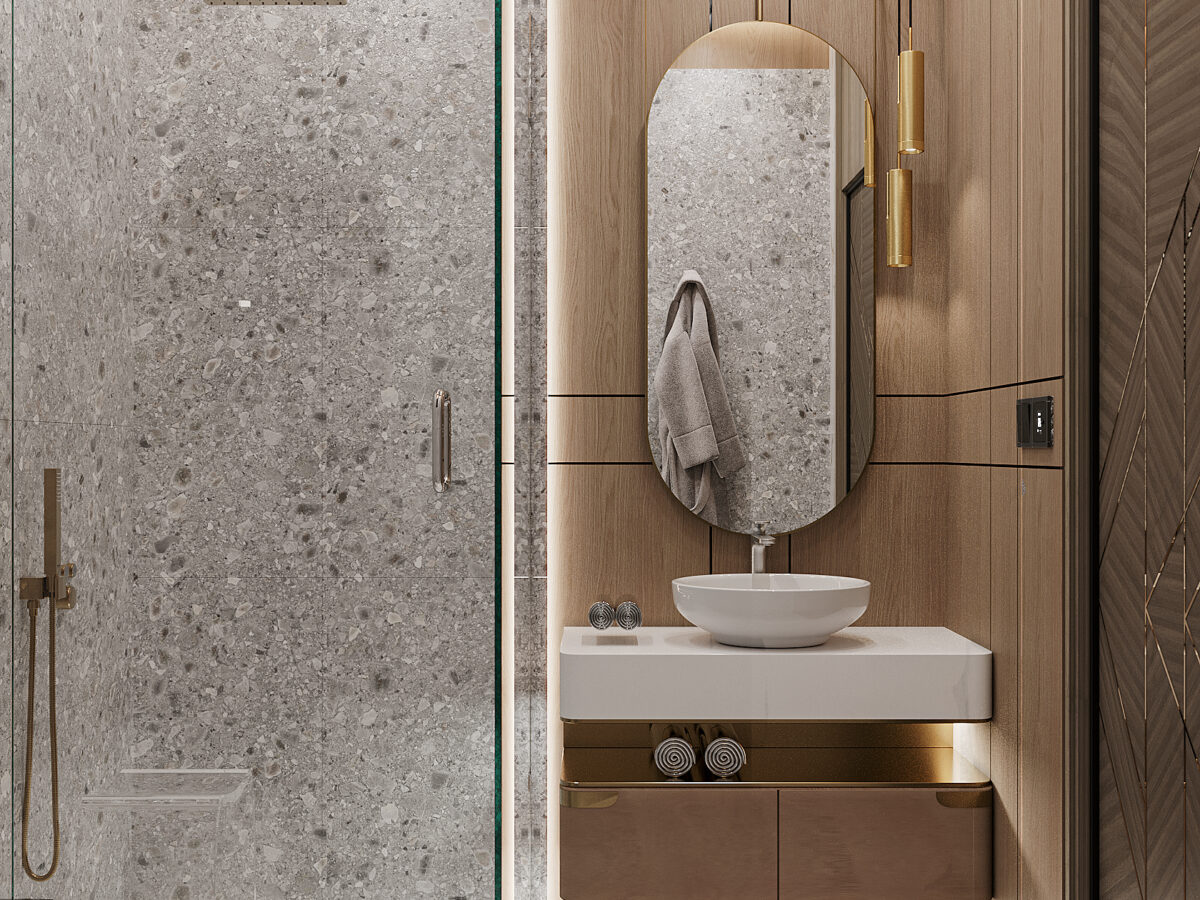 Dublex - Master Toilet - Hyde Park New Cairo