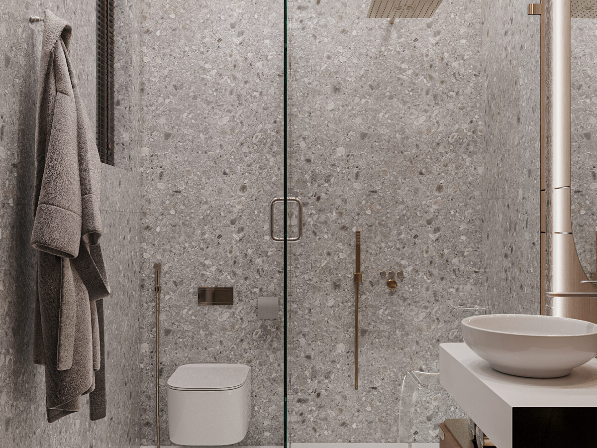 Dublex - Master Toilet - Hyde Park New Cairo