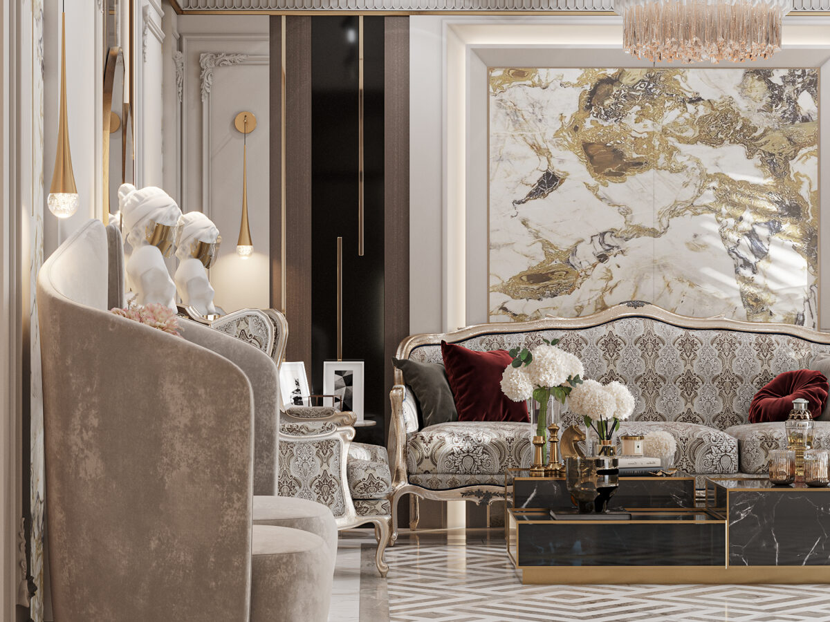 Dublex - Reception & Dinning - Hyde Park New Cairo