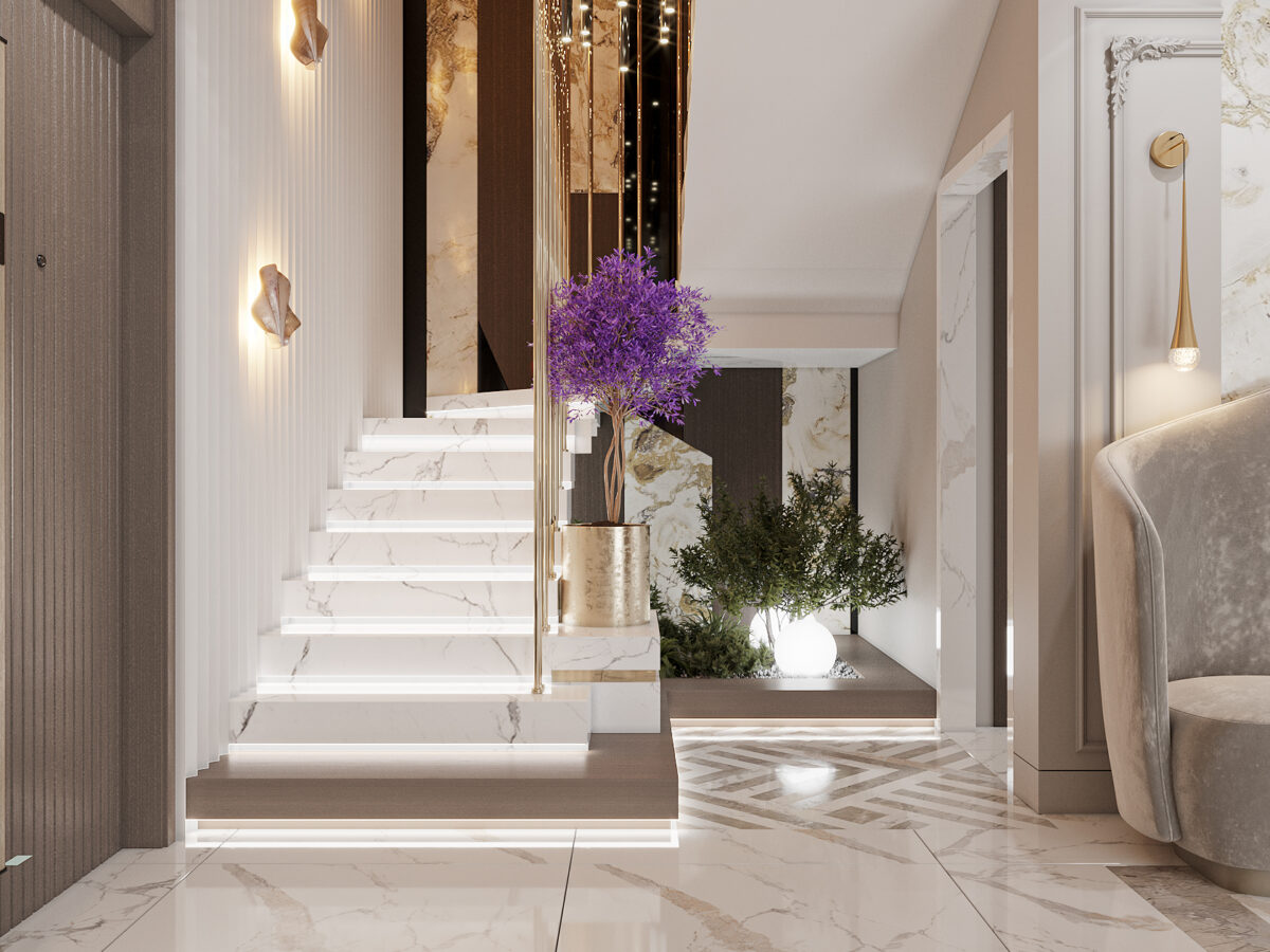 Dublex - Reception & Dinning - Hyde Park New Cairo